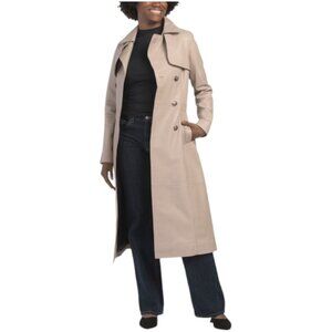 BOD & CHRISTENSEN Leather Trench Coat